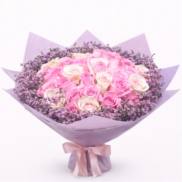 Blushing Roses bouquet